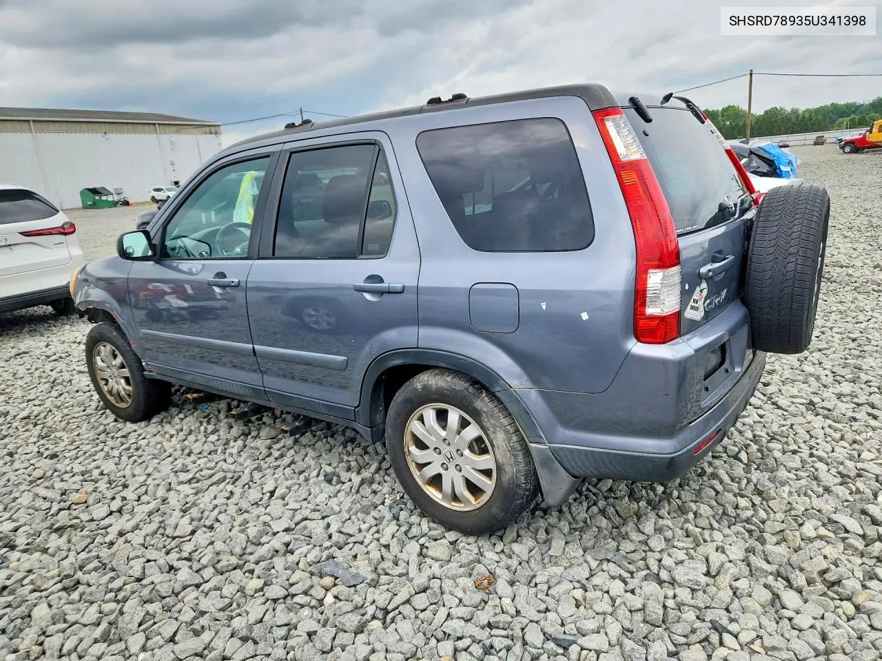 2005 Honda Cr-V Se VIN: SHSRD78935U341398 Lot: 62113096