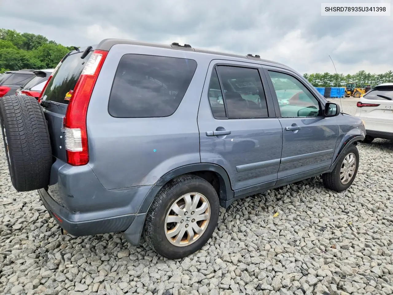 2005 Honda Cr-V Se VIN: SHSRD78935U341398 Lot: 62113096