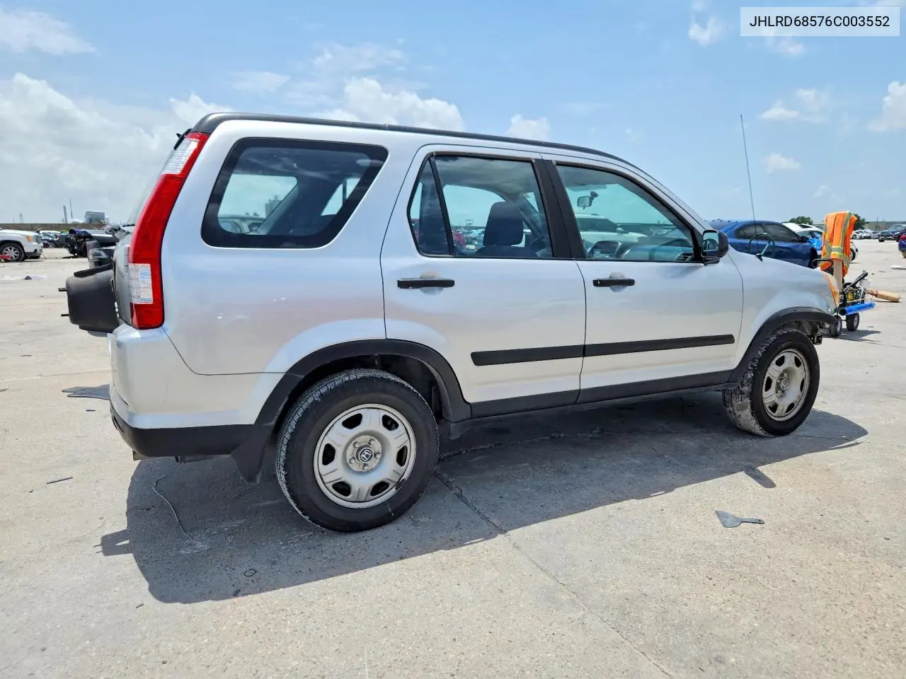 2006 Honda Cr-V Lx VIN: JHLRD68576C003552 Lot: 61405686