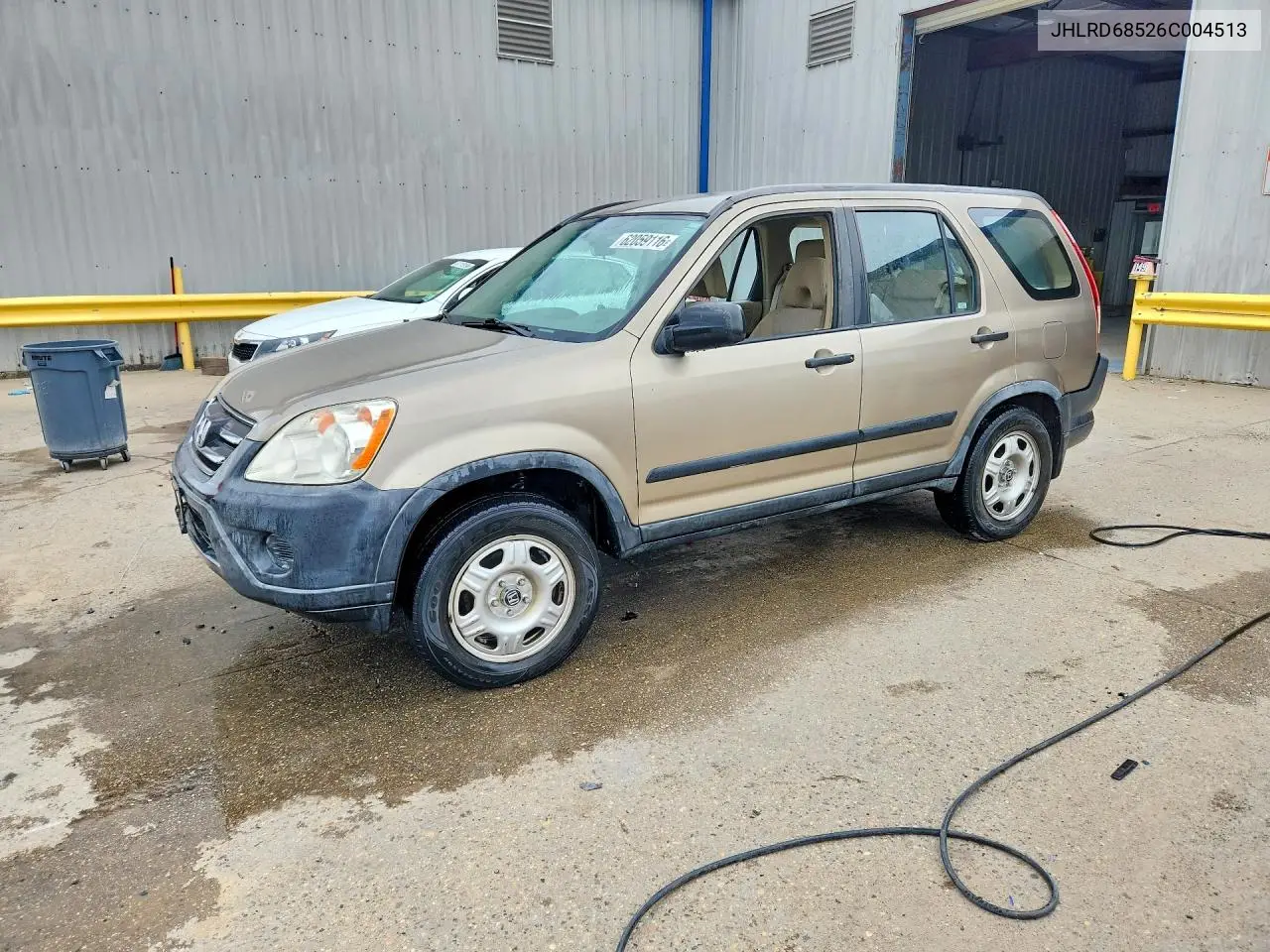 JHLRD68526C004513 2006 Honda Cr-V Lx