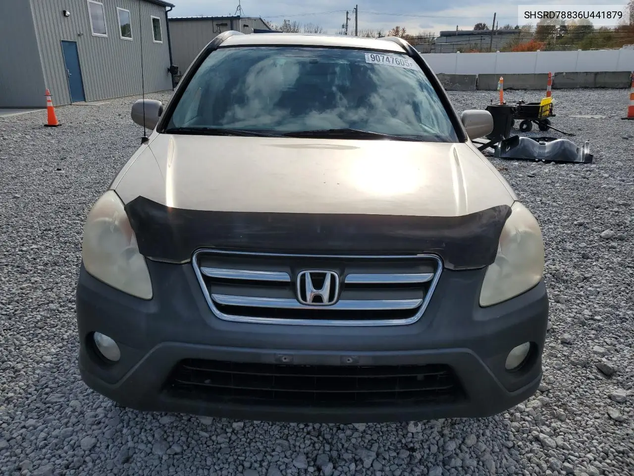 SHSRD78836U441879 2006 Honda Cr-V Ex