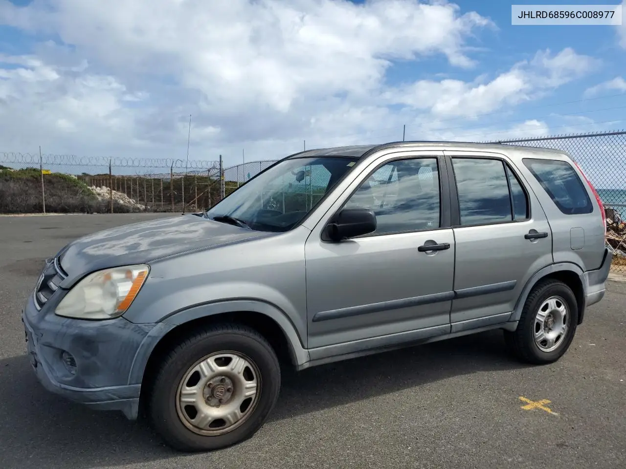 JHLRD68596C008977 2006 Honda Cr-V Lx