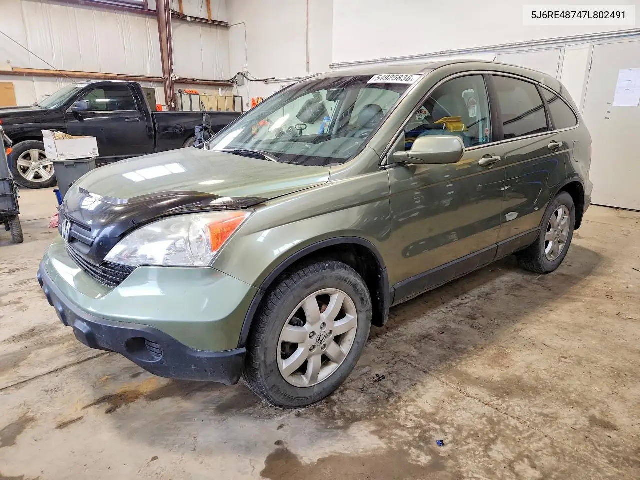 5J6RE48747L802491 2007 Honda Cr-V Exl