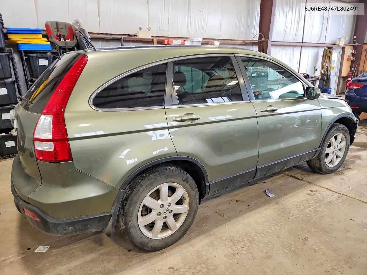 5J6RE48747L802491 2007 Honda Cr-V Exl