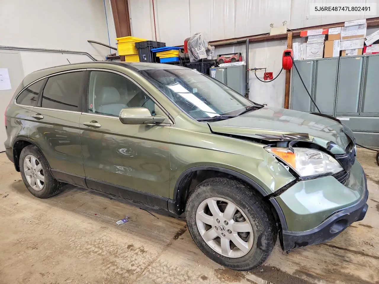 5J6RE48747L802491 2007 Honda Cr-V Exl