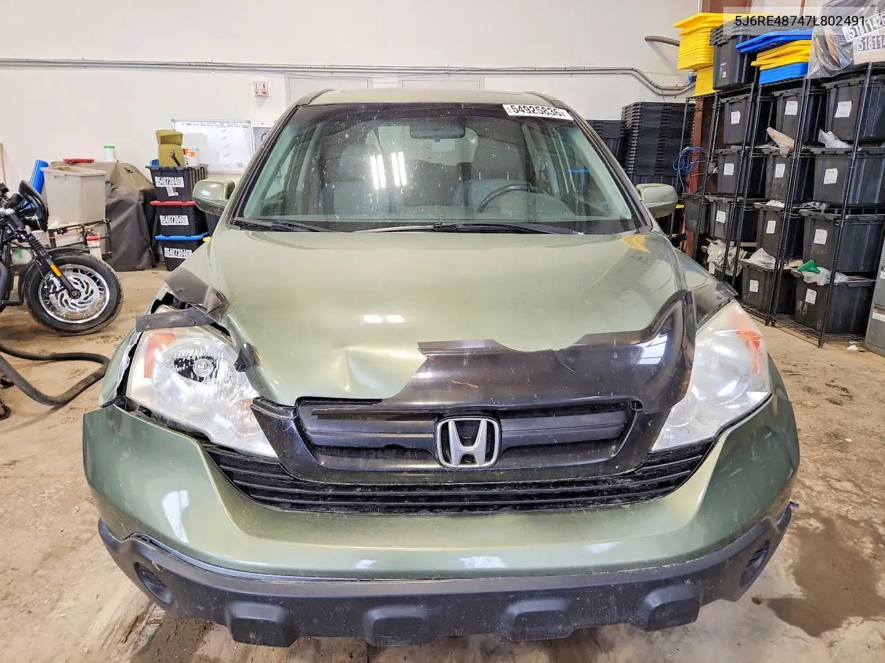 5J6RE48747L802491 2007 Honda Cr-V Exl