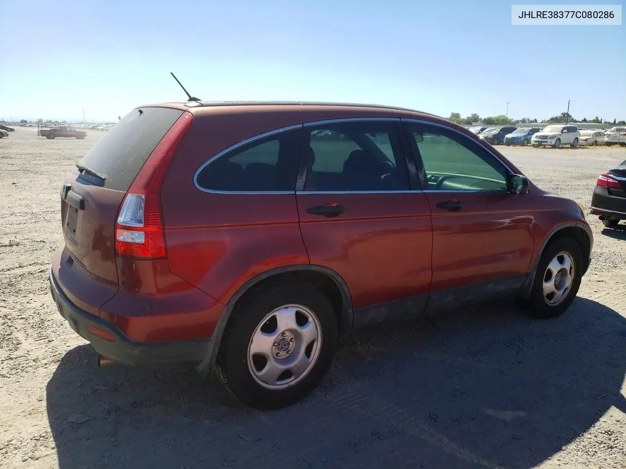 JHLRE38377C080286 2007 Honda Cr-V Lx