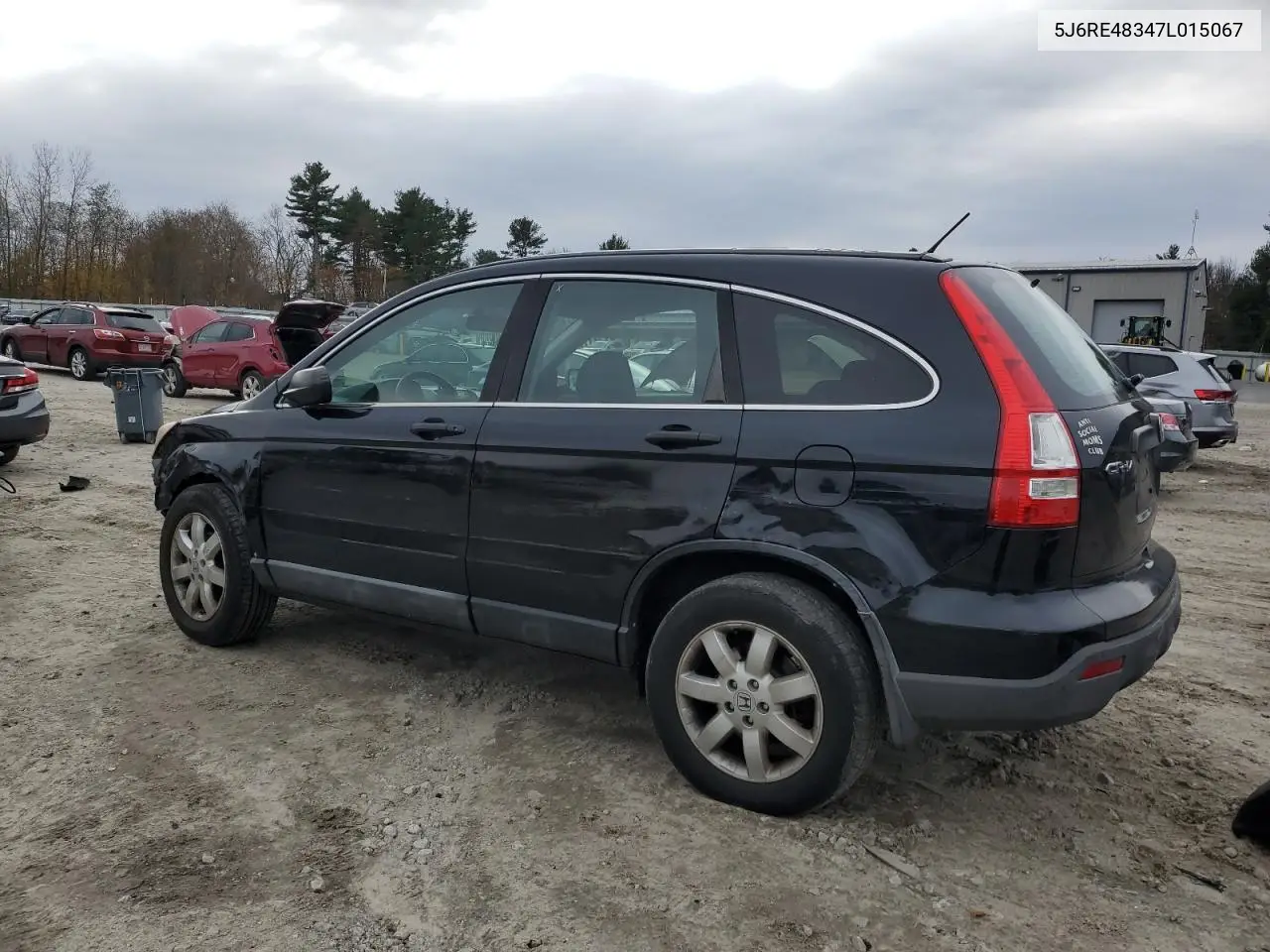 5J6RE48347L015067 2007 Honda Cr-V Lx