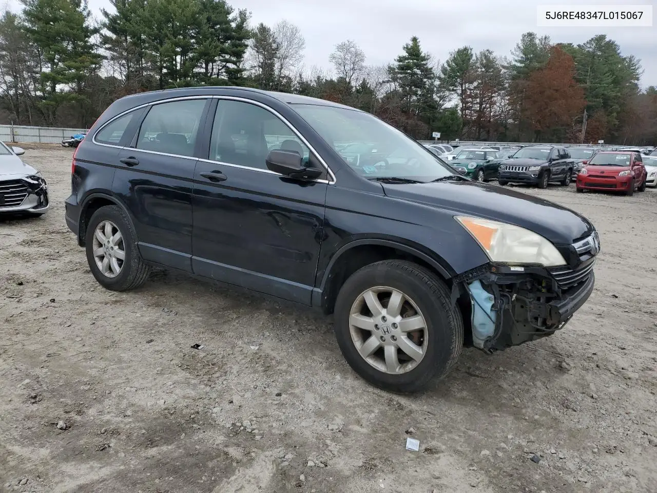 5J6RE48347L015067 2007 Honda Cr-V Lx