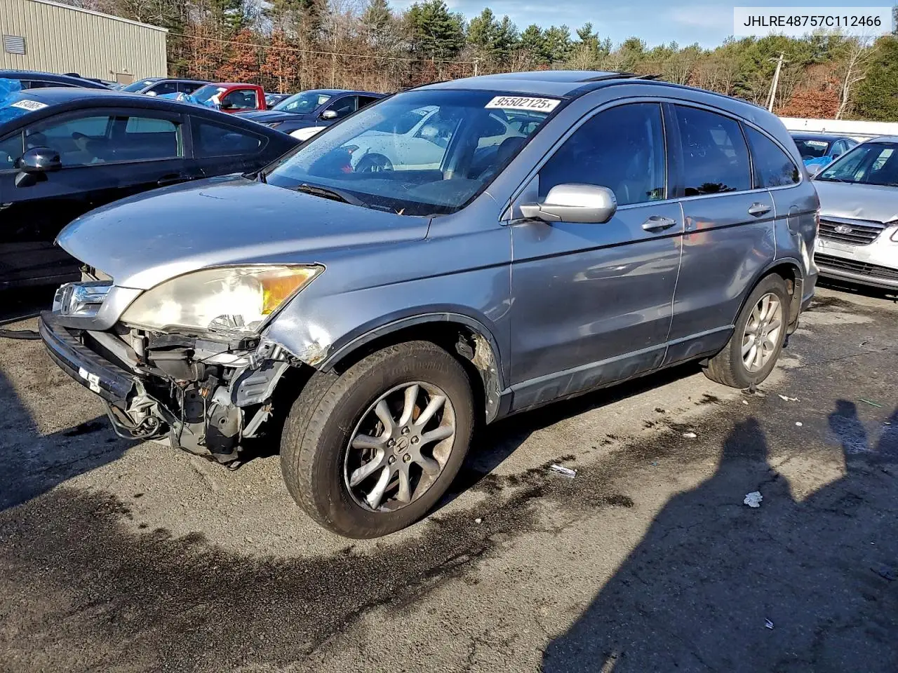 JHLRE48757C112466 2007 Honda Cr-V Exl