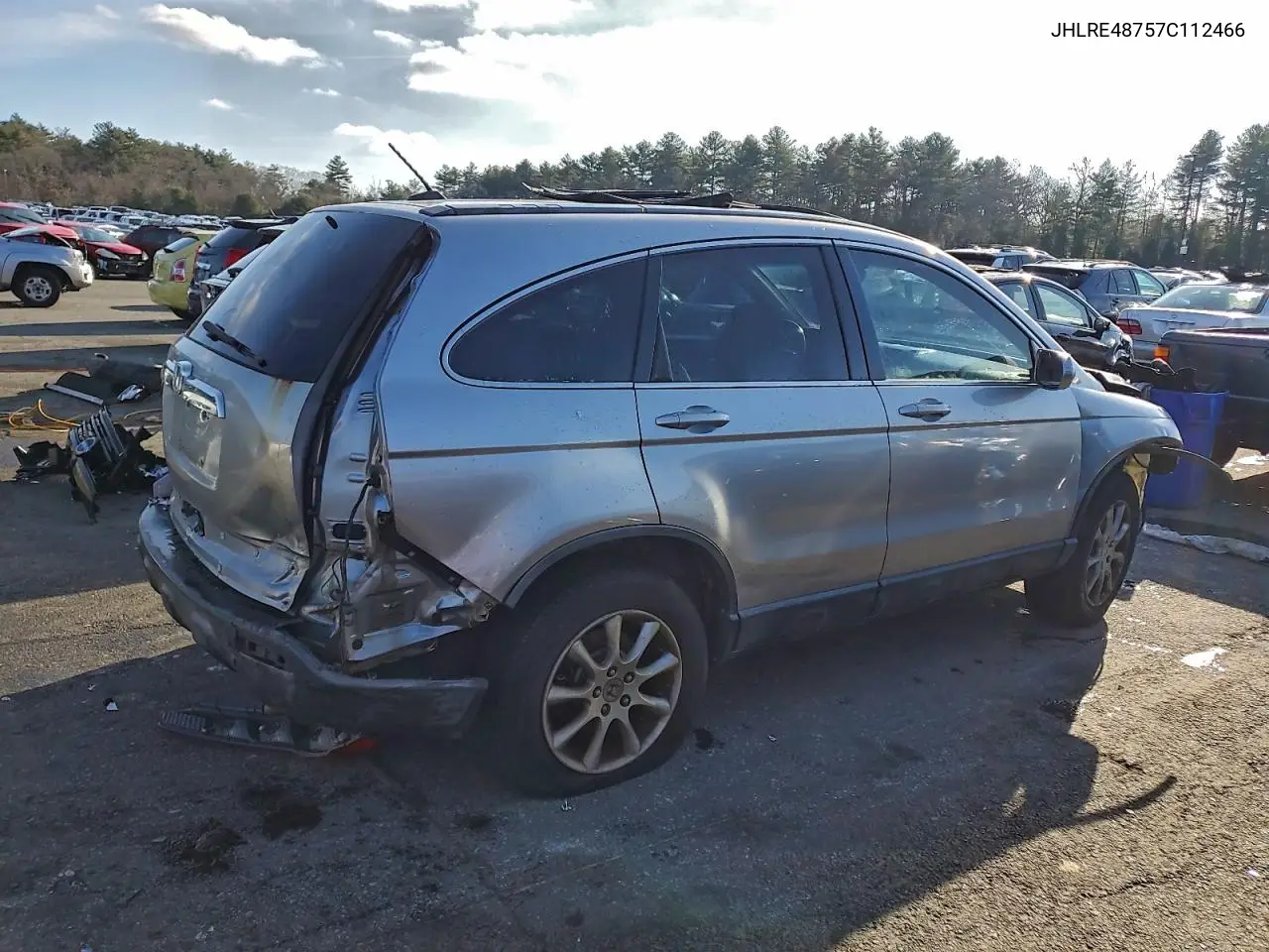 JHLRE48757C112466 2007 Honda Cr-V Exl