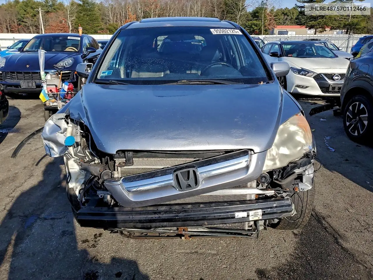 JHLRE48757C112466 2007 Honda Cr-V Exl
