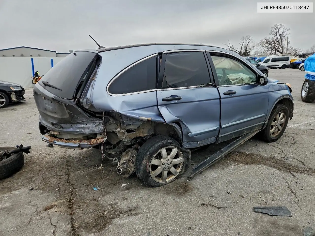 JHLRE48507C118447 2007 Honda Cr-V Ex
