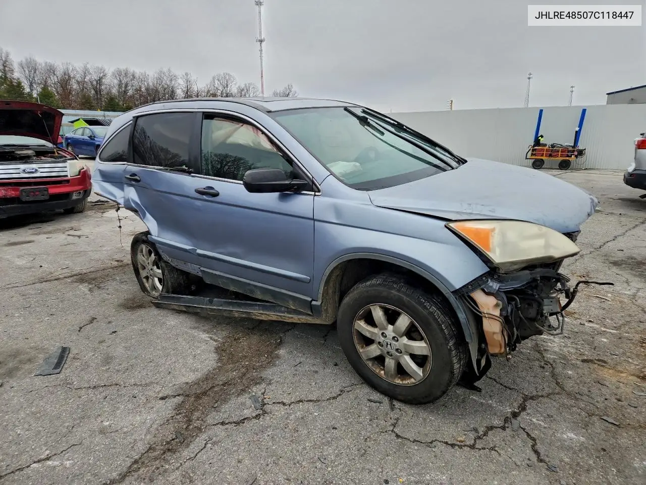 JHLRE48507C118447 2007 Honda Cr-V Ex