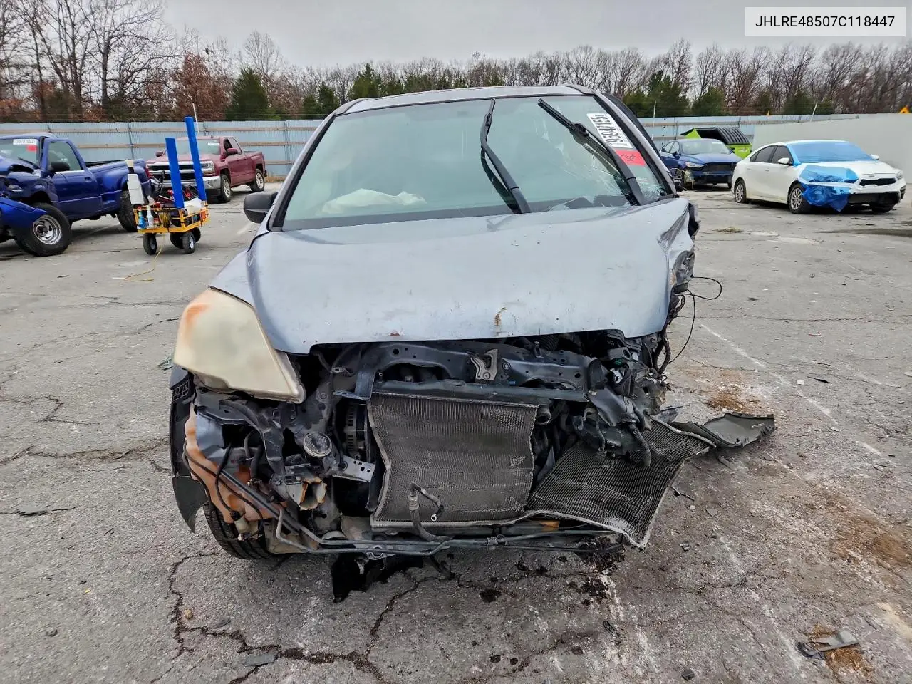 JHLRE48507C118447 2007 Honda Cr-V Ex