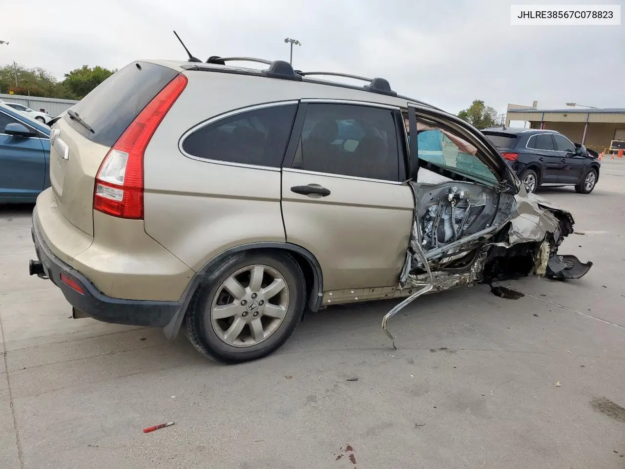 JHLRE38567C078823 2007 Honda Cr-V Ex
