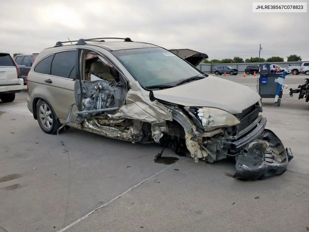 JHLRE38567C078823 2007 Honda Cr-V Ex