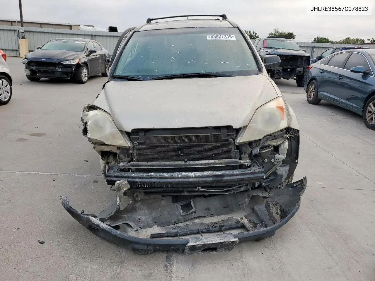 JHLRE38567C078823 2007 Honda Cr-V Ex