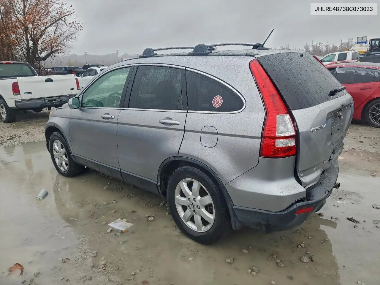 JHLRE48738C073023 2008 Honda Cr-V Exl