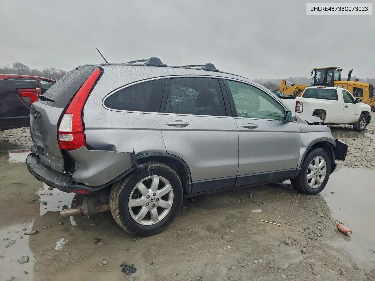 JHLRE48738C073023 2008 Honda Cr-V Exl