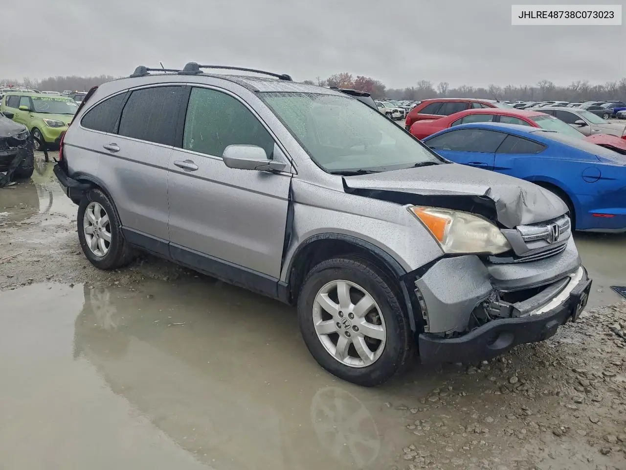 JHLRE48738C073023 2008 Honda Cr-V Exl