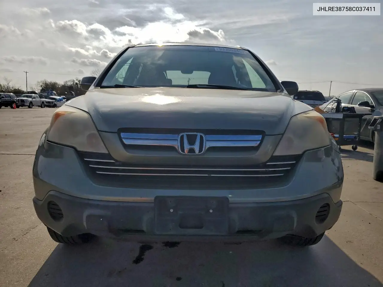 JHLRE38758C037411 2008 Honda Cr-V Exl
