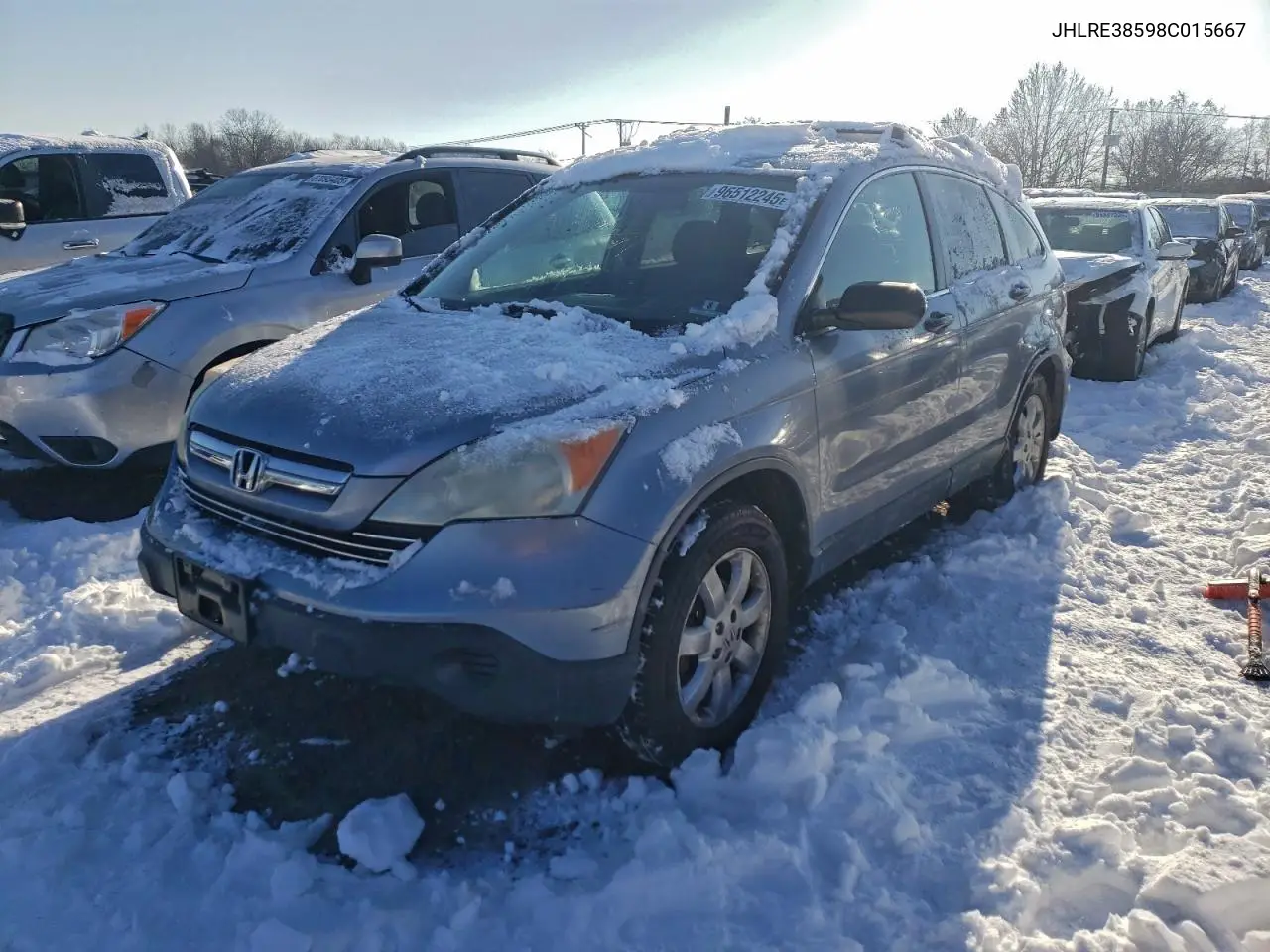 JHLRE38598C015667 2008 Honda Cr-V Ex