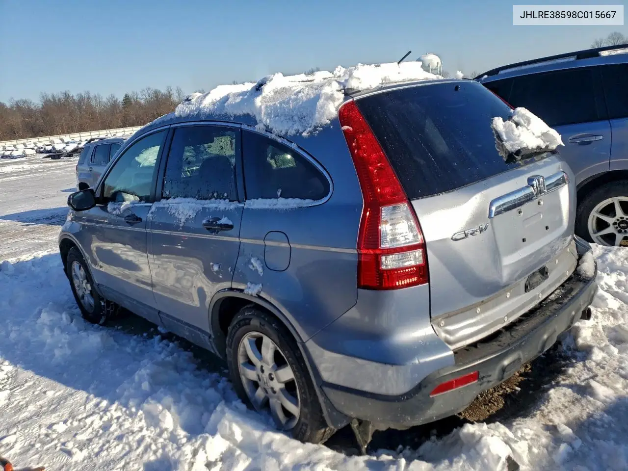 JHLRE38598C015667 2008 Honda Cr-V Ex