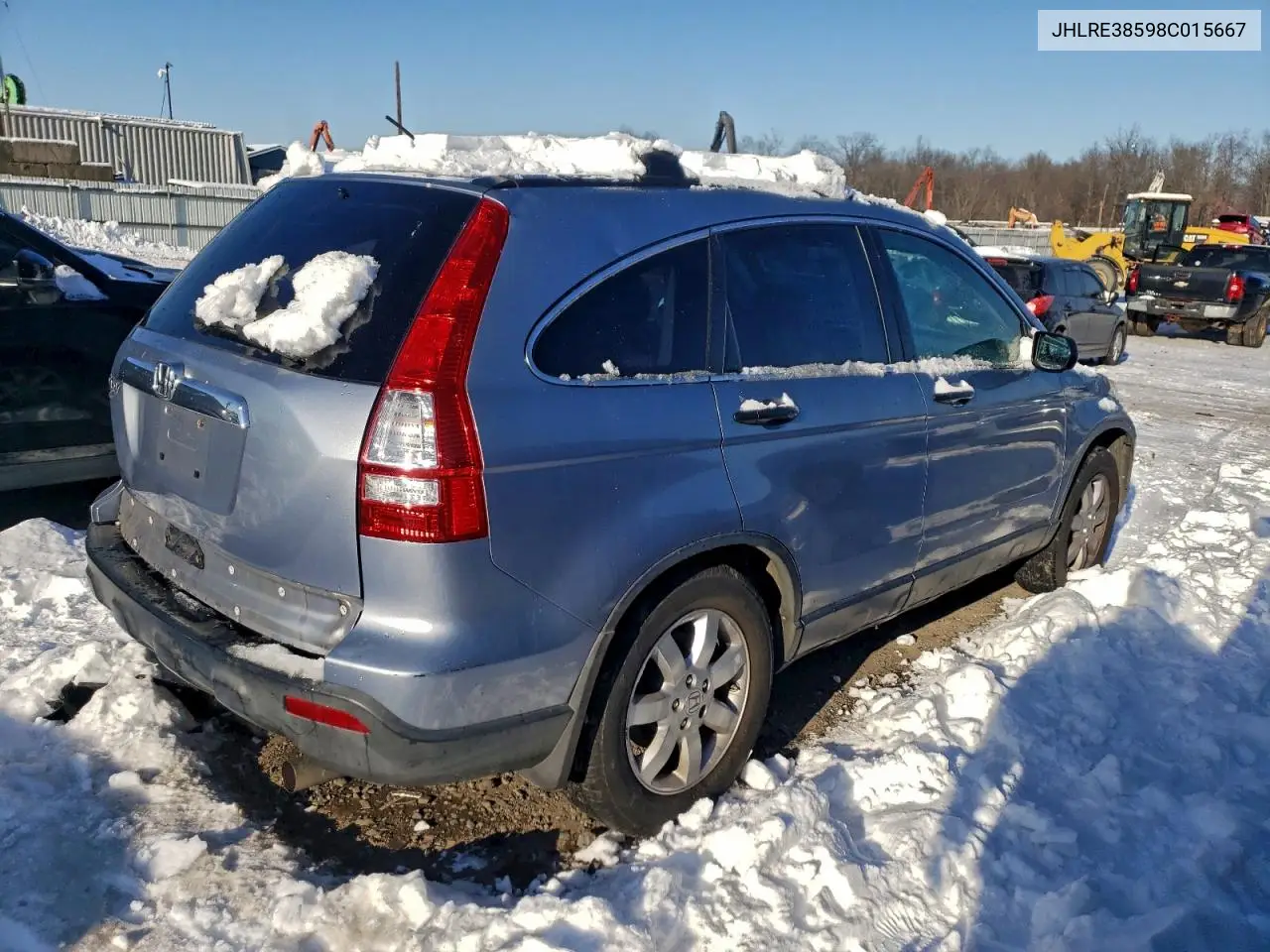 JHLRE38598C015667 2008 Honda Cr-V Ex