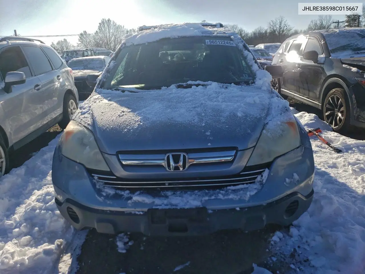 JHLRE38598C015667 2008 Honda Cr-V Ex