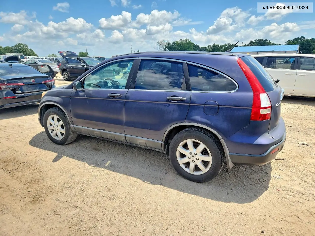 2009 Honda Cr-V Ex VIN: 5J6RE38569L010824 Lot: 60991906