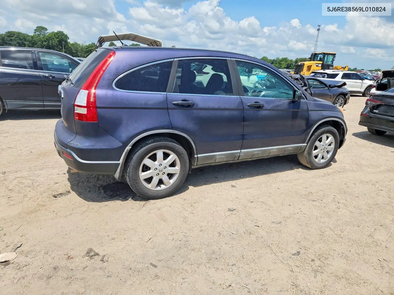 2009 Honda Cr-V Ex VIN: 5J6RE38569L010824 Lot: 60991906