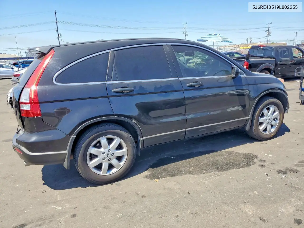 2009 Honda Cr-V Ex VIN: 5J6RE48519L802255 Lot: 61793196