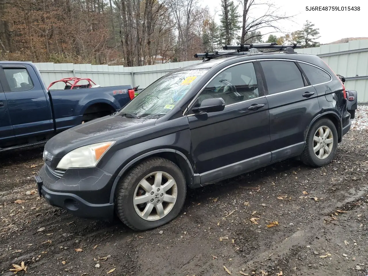 5J6RE48759L015438 2009 Honda Cr-V Exl