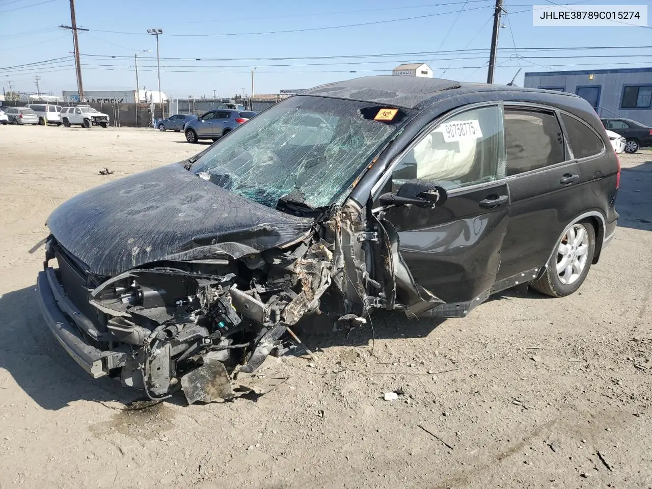 JHLRE38789C015274 2009 Honda Cr-V Exl