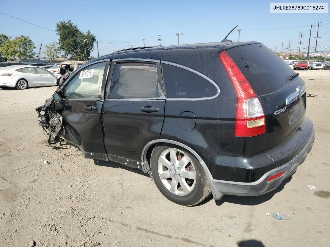 JHLRE38789C015274 2009 Honda Cr-V Exl