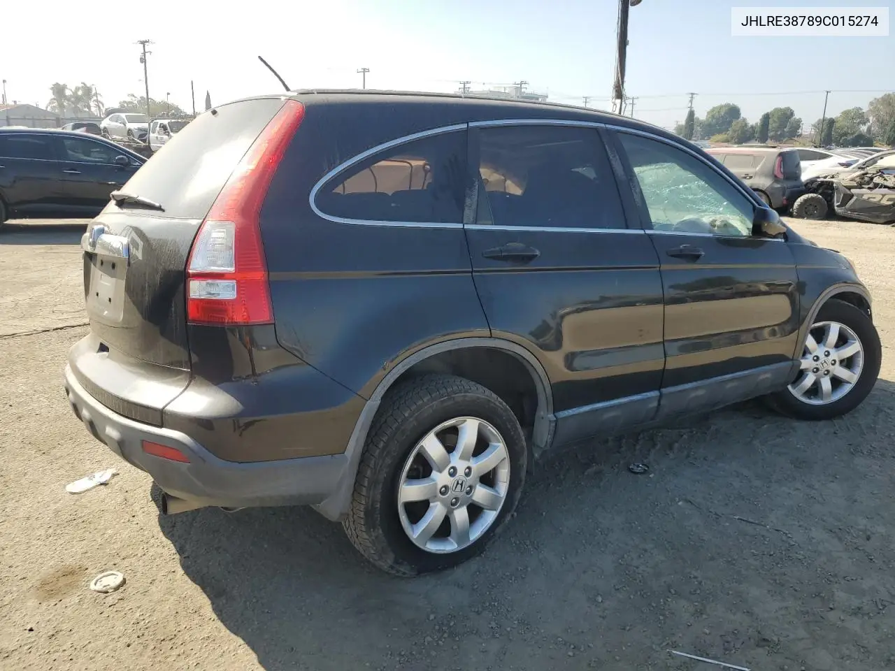 JHLRE38789C015274 2009 Honda Cr-V Exl