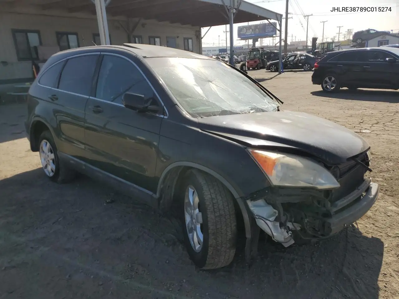 JHLRE38789C015274 2009 Honda Cr-V Exl