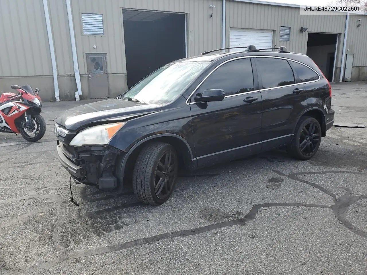 JHLRE48729C022601 2009 Honda Cr-V Exl