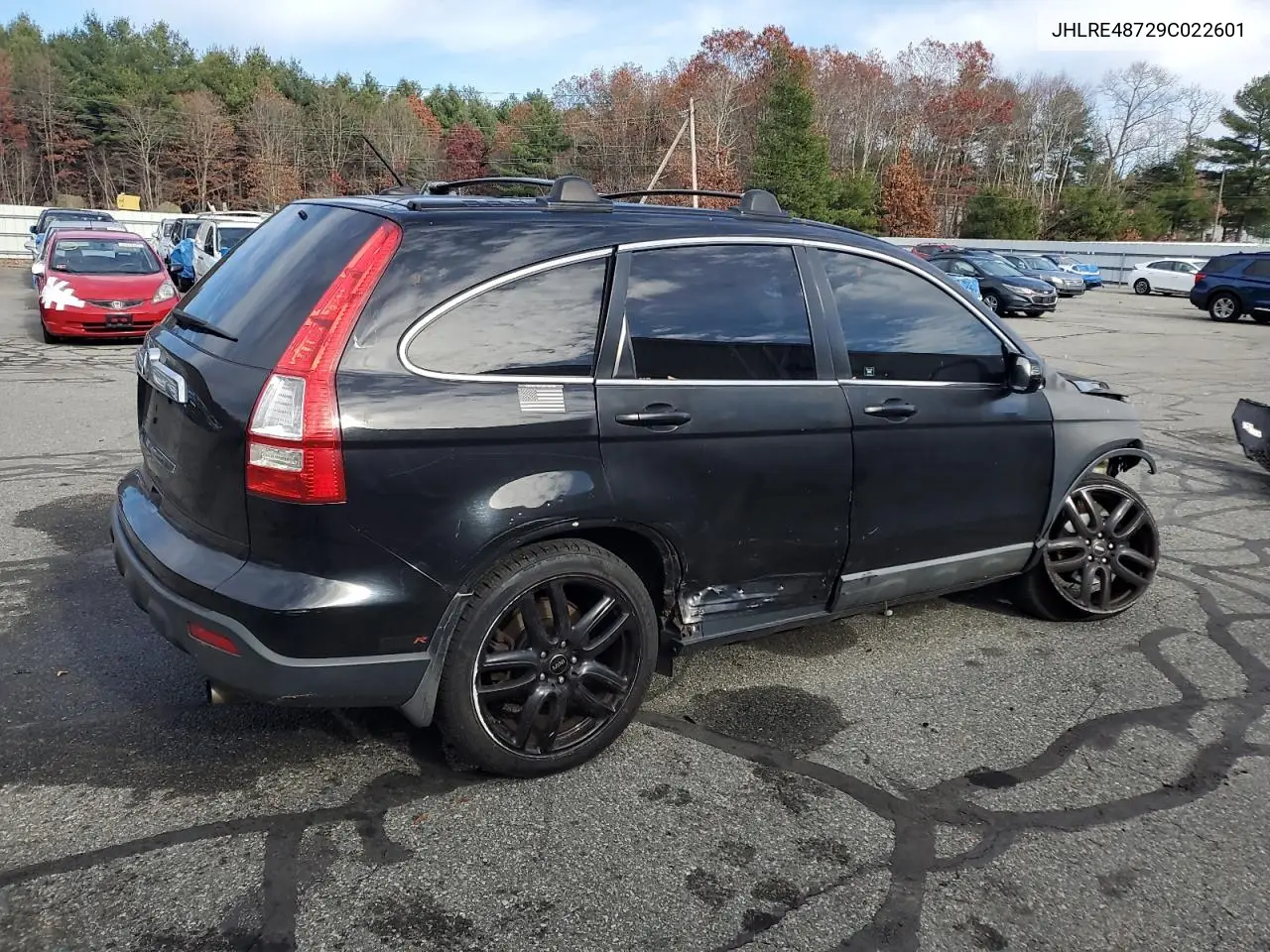 JHLRE48729C022601 2009 Honda Cr-V Exl
