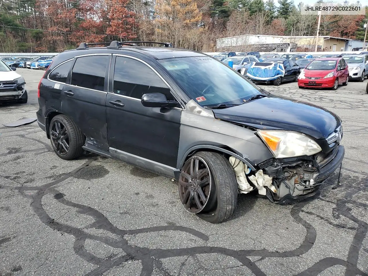 JHLRE48729C022601 2009 Honda Cr-V Exl