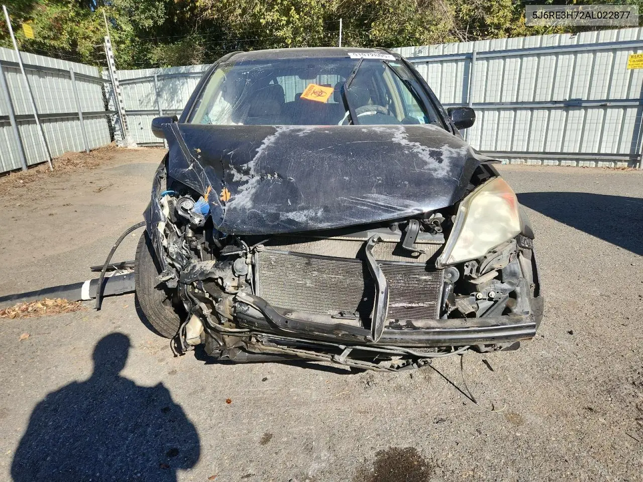 5J6RE3H72AL022877 2010 Honda Cr-V Exl