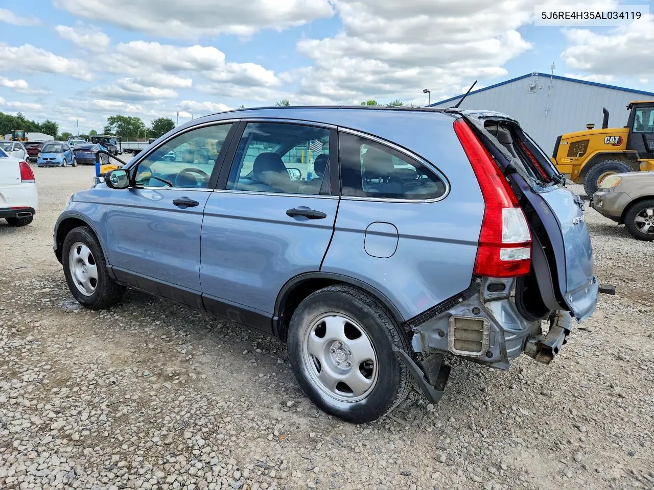 2010 Honda Cr-V Lx VIN: 5J6RE4H35AL034119 Lot: 61574806