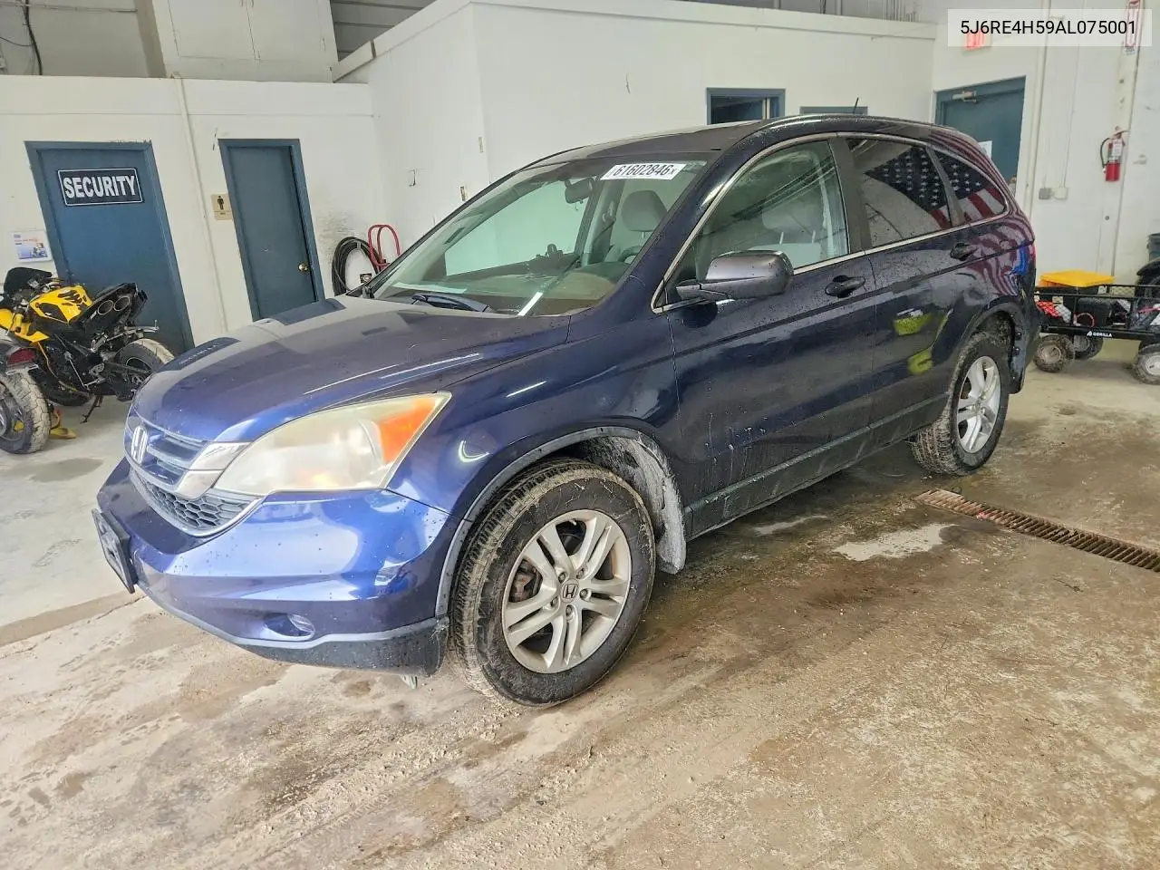 2010 Honda Cr-V Ex VIN: 5J6RE4H59AL075001 Lot: 61602846