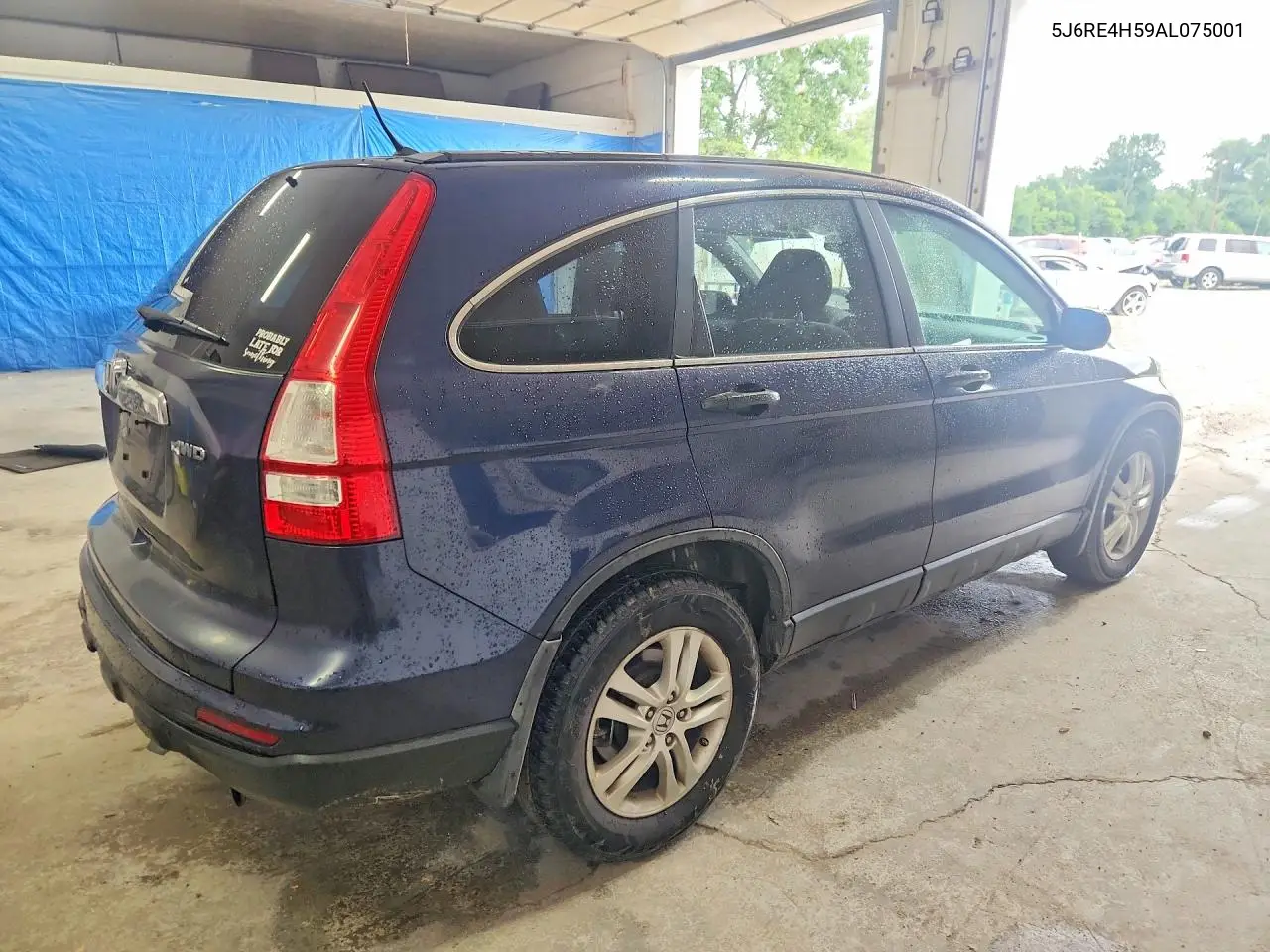 2010 Honda Cr-V Ex VIN: 5J6RE4H59AL075001 Lot: 61602846