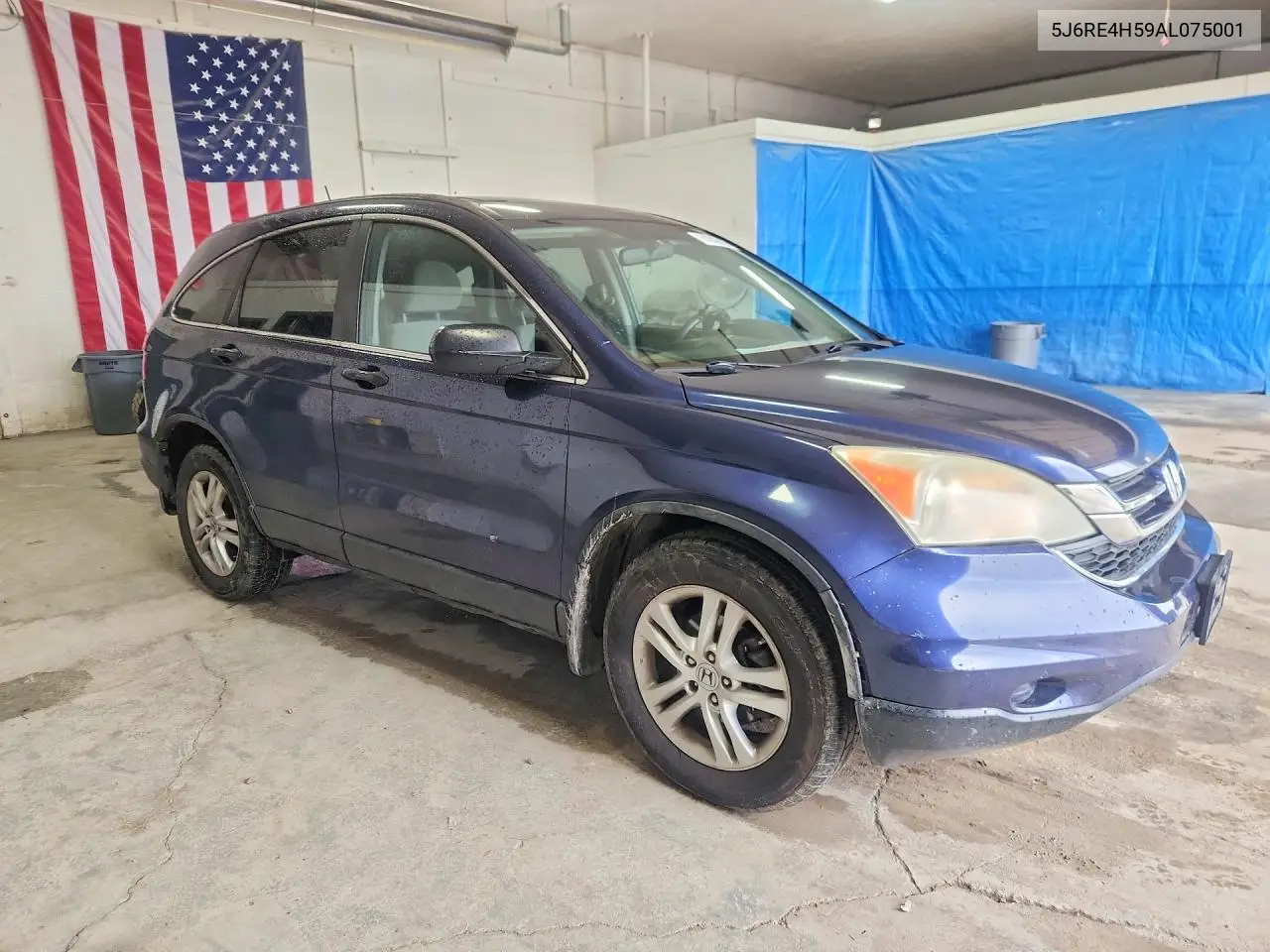 2010 Honda Cr-V Ex VIN: 5J6RE4H59AL075001 Lot: 61602846