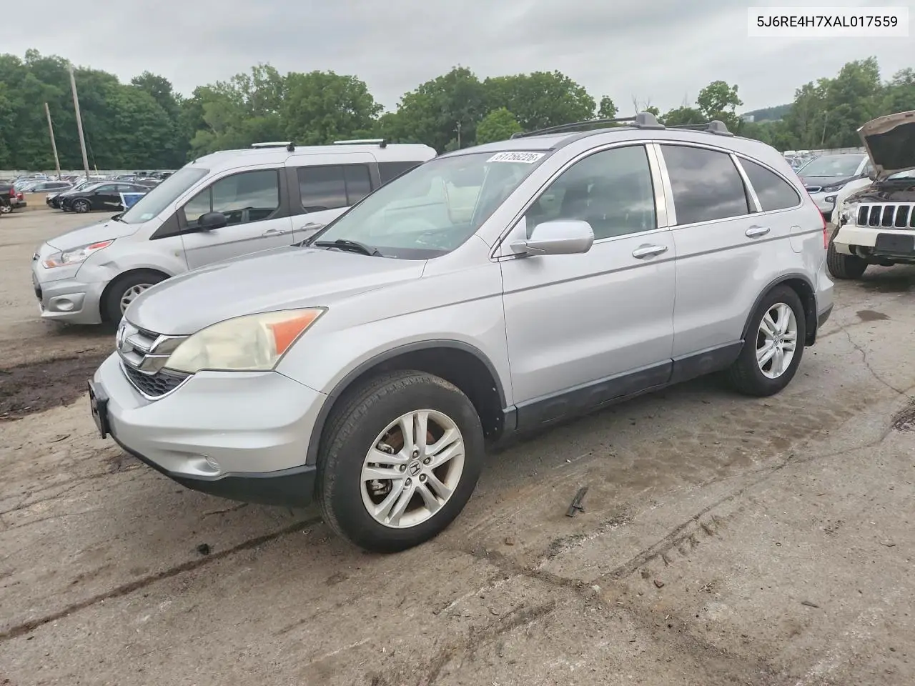 2010 Honda Cr-V Exl VIN: 5J6RE4H7XAL017559 Lot: 61756226