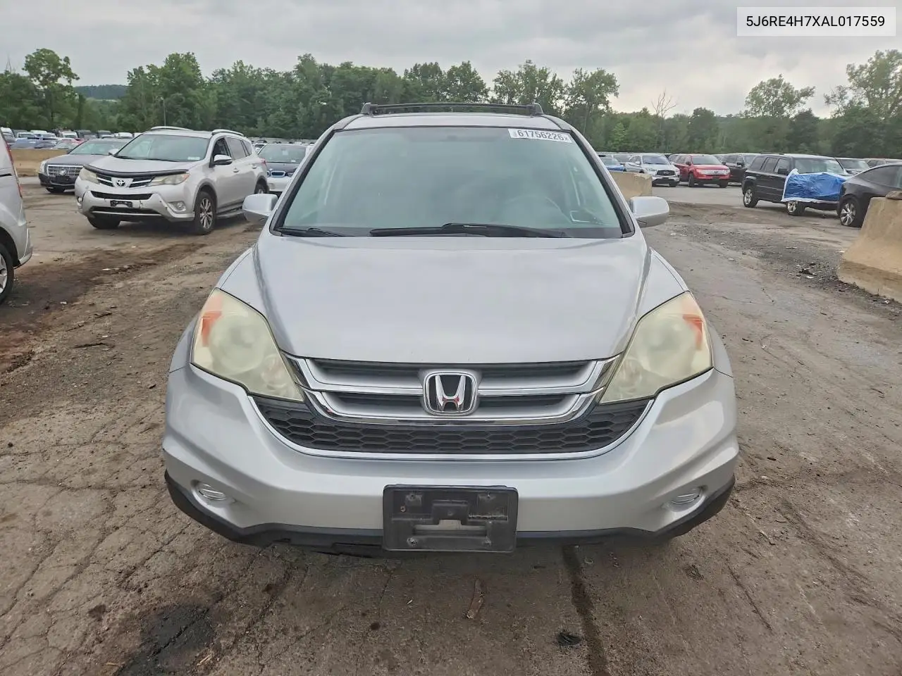 2010 Honda Cr-V Exl VIN: 5J6RE4H7XAL017559 Lot: 61756226