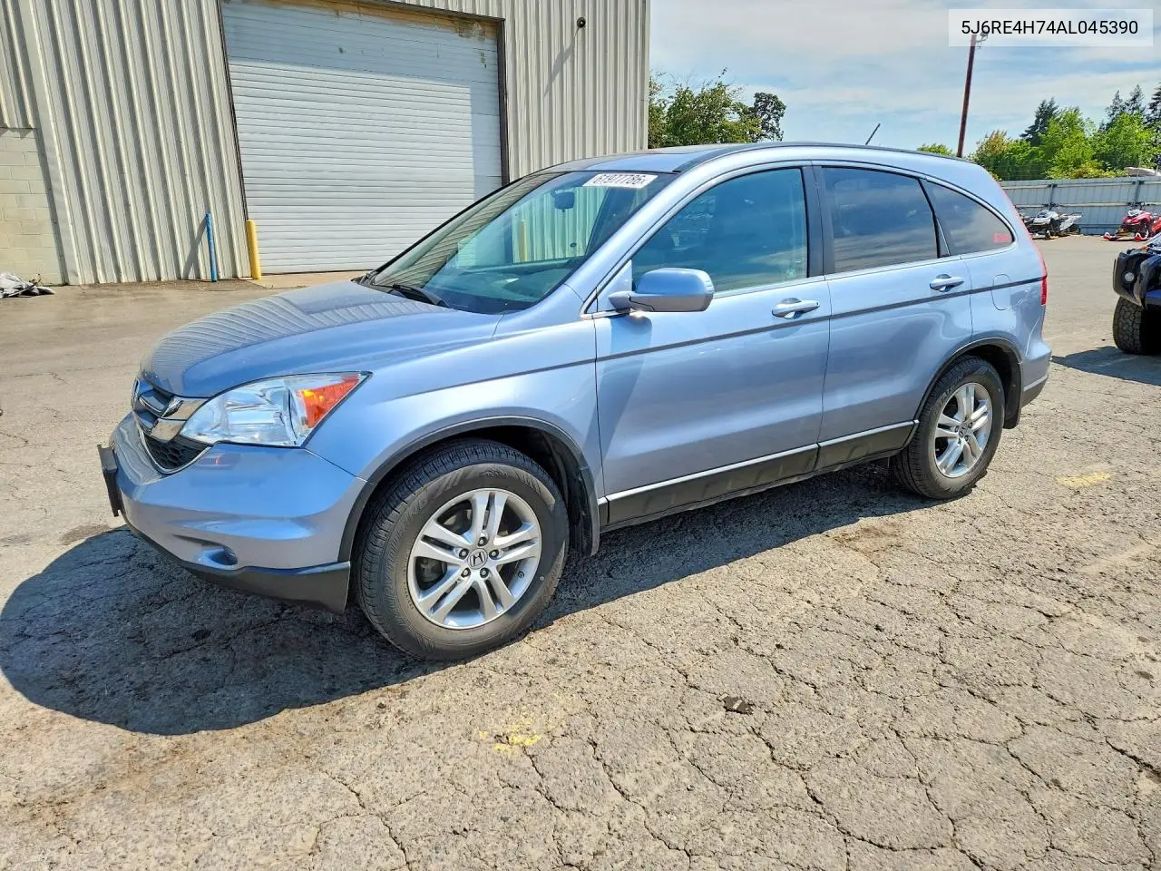 2010 Honda Cr-V Exl VIN: 5J6RE4H74AL045390 Lot: 61977786