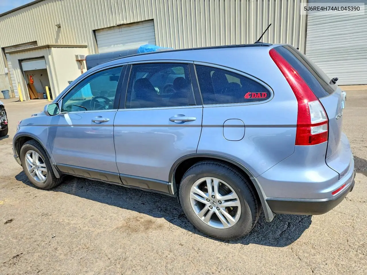 2010 Honda Cr-V Exl VIN: 5J6RE4H74AL045390 Lot: 61977786